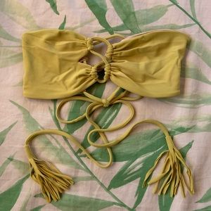 ACACIA SWIM Lumahai Top in Lilikoi, Size S